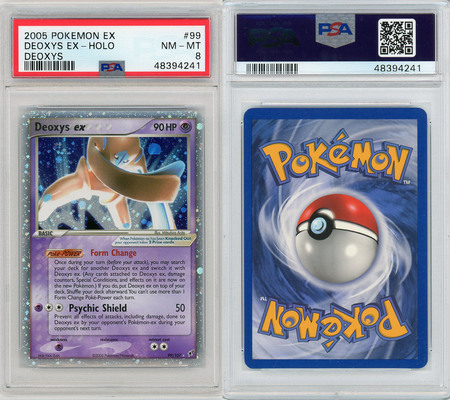 Deoxys ex Defense 99 107 PSA 8 NM MT Ultra Rare Ex Deoxys 4241 Ex Deoxys Deoxys ex Defense 99 107 PSA 8 NM MT Ultra Rare Ex Deoxys 4241 Ex Deoxys