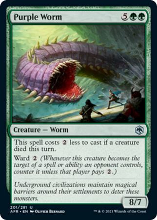 Purple Worm 201 281 Adventures in the Forgotten Realms Singles Purple Worm 201 281 Adventures in the Forgotten Realms Singles