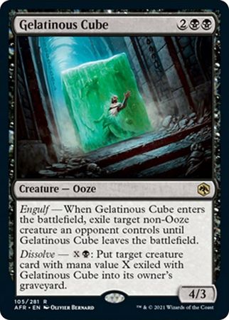 Gelatinous Cube 105 281 Adventures in the Forgotten Realms Singles Gelatinous Cube 105 281 Adventures in the Forgotten Realms Singles