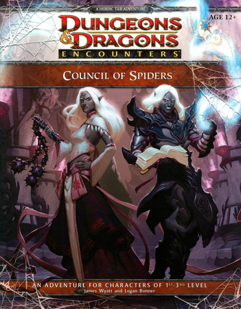 Council of Spiders softcover promo adventure D D 4th Edition RPG Dungeons Dragons 4th Edition Council of Spiders softcover promo adventure D D 4th Edition RPG Dungeons Dragons 4th Edition