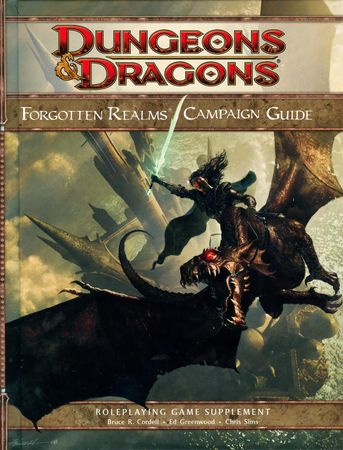 Forgotten Realms Campaign Guide hardcover supplement D D 4th Edition RPG Forgotten Realms Campaign Guide hardcover supplement D D 4th Edition RPG