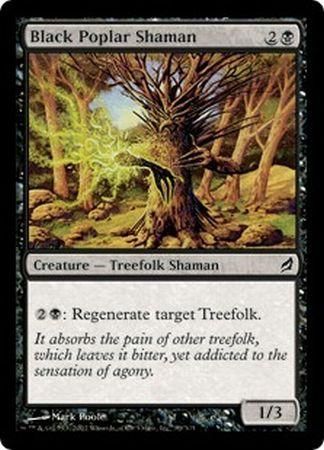 Black Poplar Shaman Lorwyn Singles Black Poplar Shaman Lorwyn Singles