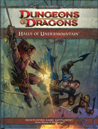 Halls of Undermountain hardcover adventure D D 4th Edition RPG Dungeons Dragons 4th Edition Halls of Undermountain hardcover adventure D D 4th Edition RPG Dungeons Dragons 4th Edition