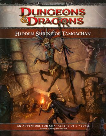 Hidden Shrine of Tamoachan softcover promo adventure (D&D 4th Edition