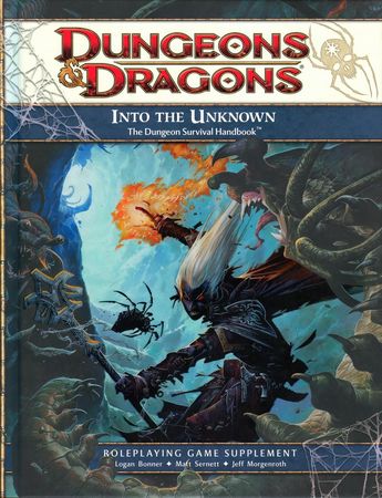 Into the Unknown The Dungeon Survival Handbook hardcover D D 4th Edition RPG Into the Unknown The Dungeon Survival Handbook hardcover D D 4th Edition RPG