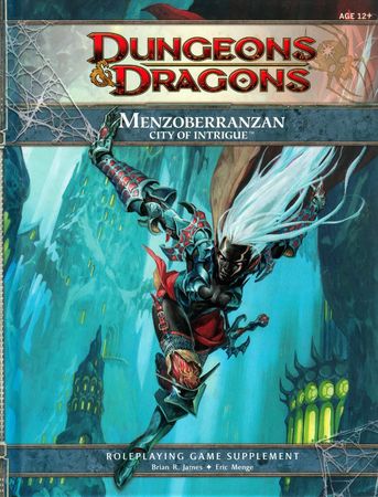 Menzoberranzan City of Intrigue hardcover supplement D D 4th Edition RPG Menzoberranzan City of Intrigue hardcover supplement D D 4th Edition RPG