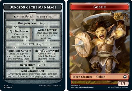 Dungeon of the Mad Mage 020 Goblin Token 012 019 Dungeon of the Mad Mage 020 Goblin Token 012 019