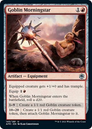 Goblin Morningstar 145 281 Adventures in the Forgotten Realms Singles Goblin Morningstar 145 281 Adventures in the Forgotten Realms Singles