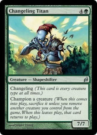 Changeling Titan Lorwyn Singles Changeling Titan Lorwyn Singles