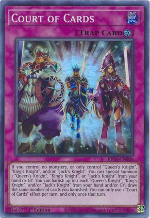 KICO-FR008 Cour des Cartes - Yu-Gi-Oh