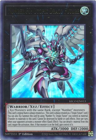 Number F0 Utopic Draco Future KICO EN013 Ultra Rare 1st Edition King s Court 1st Edition Singles Number F0 Utopic Draco Future KICO EN013 Ultra Rare 1st Edition King s Court 1st Edition Singles