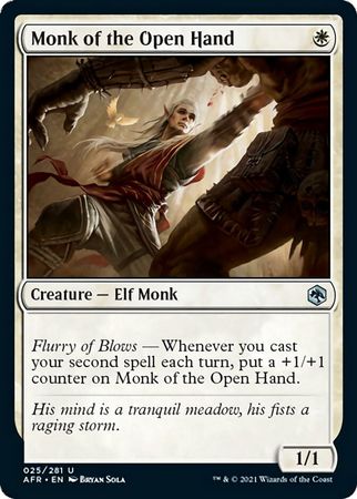 Monk of the Open Hand 025 281 Monk of the Open Hand 025 281