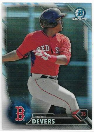 Rafael Devers 2016 Bowman Draft Chrome BDC 160 Refractor 2016 Bowman Draft Chrome Refractor Rafael Devers 2016 Bowman Draft Chrome BDC 160 Refractor 2016 Bowman Draft Chrome Refractor