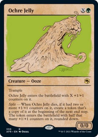Ochre Jelly 330 Showcase Rulebook Adventures in the Forgotten Realms Collector Booster Singles Ochre Jelly 330 Showcase Rulebook Adventures in the Forgotten Realms Collector Booster Singles