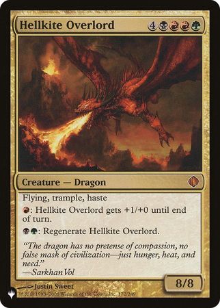 Hellkite Overlord The List The List Singles Hellkite Overlord The List The List Singles