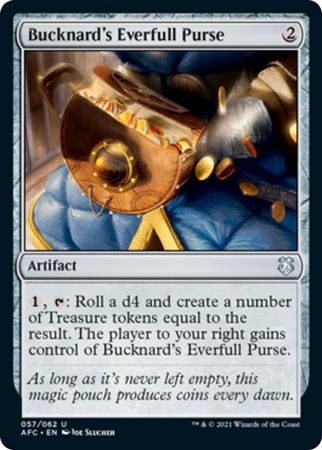Bucknard s Everfull Purse 057 062 Adventures in the Forgotten Realms Commander Singles Bucknard s Everfull Purse 057 062 Adventures in the Forgotten Realms Commander Singles