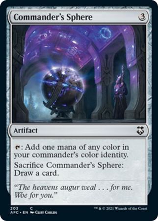 Commander s Sphere 203 Commander s Sphere 203
