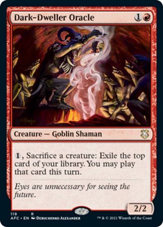 Dark Dweller Oracle 119 Dark Dweller Oracle 119