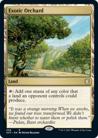 Exotic Orchard 236 Adventures in the Forgotten Realms Commander Singles Exotic Orchard 236 Adventures in the Forgotten Realms Commander Singles