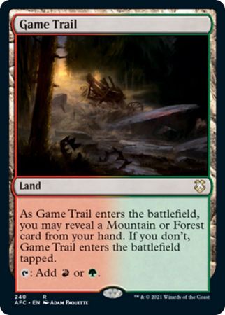 Game Trail 240 Adventures in the Forgotten Realms Commander Singles Game Trail 240 Adventures in the Forgotten Realms Commander Singles