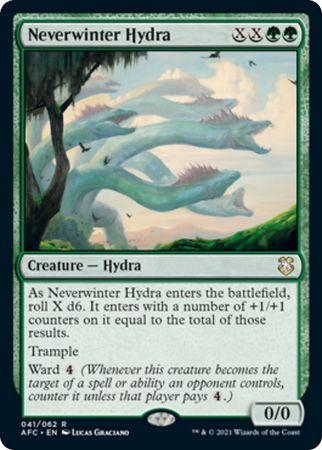 Neverwinter Hydra 041 062 Adventures in the Forgotten Realms Commander Singles Neverwinter Hydra 041 062 Adventures in the Forgotten Realms Commander Singles