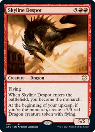 Skyline Despot 140 Adventures in the Forgotten Realms Commander Singles Skyline Despot 140 Adventures in the Forgotten Realms Commander Singles