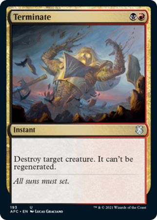Terminate 193 Terminate 193