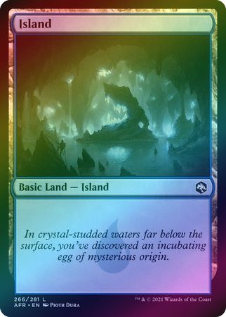 Island 266 281 Foil Island 266 281 Foil