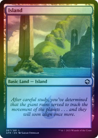 Island 267 281 Foil Island 267 281 Foil