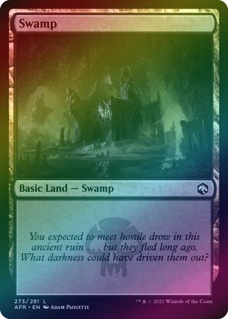 Swamp 273 281 Foil Swamp 273 281 Foil