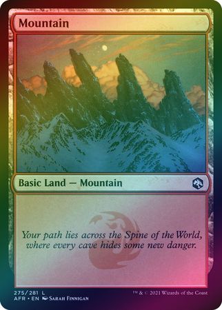 Mountain 275 281 Foil Adventures in the Forgotten Realms Foil Singles Mountain 275 281 Foil Adventures in the Forgotten Realms Foil Singles