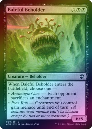 Baleful Beholder 089 281 Foil Adventures in the Forgotten Realms Foil Singles Baleful Beholder 089 281 Foil Adventures in the Forgotten Realms Foil Singles