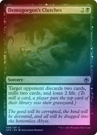 Demogorgon s Clutches 096 281 Foil Adventures in the Forgotten Realms Foil Singles Demogorgon s Clutches 096 281 Foil Adventures in the Forgotten Realms Foil Singles