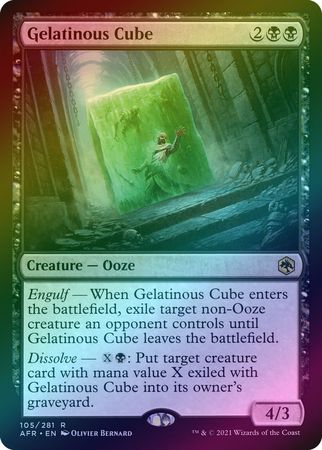 Gelatinous Cube 105 281 Foil Gelatinous Cube 105 281 Foil