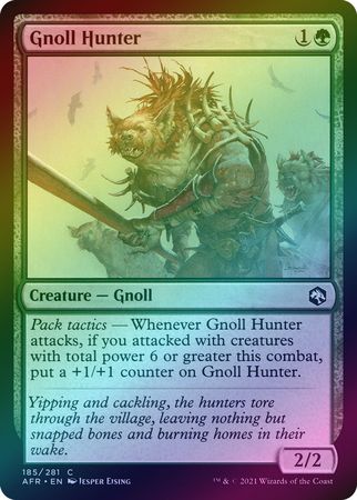 Gnoll Hunter 185 281 Foil Adventures in the Forgotten Realms Foil Singles Gnoll Hunter 185 281 Foil Adventures in the Forgotten Realms Foil Singles