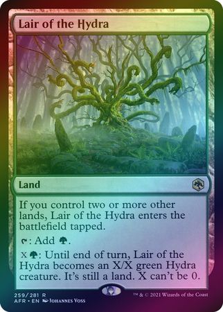 Lair of the Hydra 259 281 Foil Adventures in the Forgotten Realms Foil Singles Lair of the Hydra 259 281 Foil Adventures in the Forgotten Realms Foil Singles