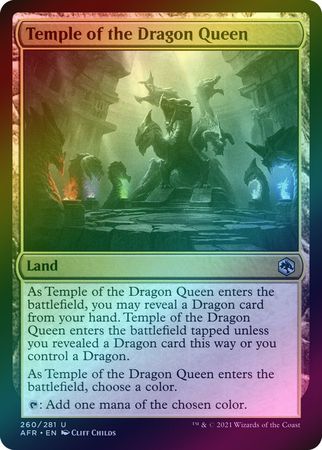 Temple of the Dragon Queen 260 281 Foil Adventures in the Forgotten Realms Foil Singles Temple of the Dragon Queen 260 281 Foil Adventures in the Forgotten Realms Foil Singles
