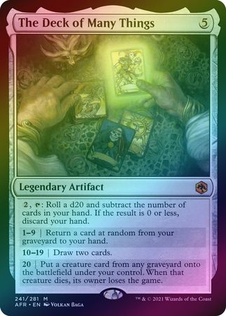 The Deck of Many Things 241 281 Foil The Deck of Many Things 241 281 Foil