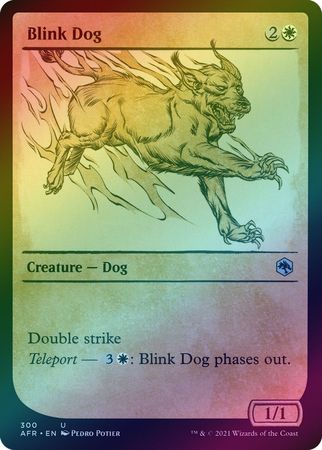 Blink Dog 300 Showcase Rulebook Foil Blink Dog 300 Showcase Rulebook Foil