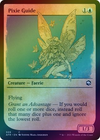 Pixie Guide 309 Showcase Rulebook Foil Pixie Guide 309 Showcase Rulebook Foil