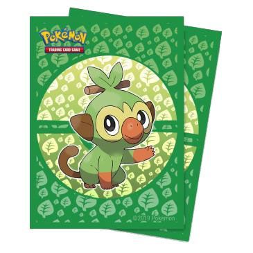 Ultra Pro Pokemon Galar Starters Grookey Deck Protector Sleeves 65ct UP15360 Ultra Pro Pokemon Galar Starters Grookey Deck Protector Sleeves 65ct UP15360