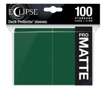 Ultra Pro Eclipse Matte Forest Green 100ct Standard Sleeves UP15617 Sleeves Ultra Pro Eclipse Matte Forest Green 100ct Standard Sleeves UP15617 Sleeves