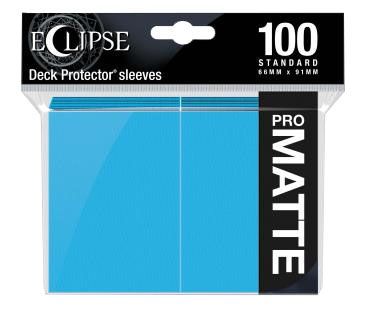 Ultra Pro Eclipse Matte Sky Blue 100ct Standard Sleeves UP15615 Sleeves Ultra Pro Eclipse Matte Sky Blue 100ct Standard Sleeves UP15615 Sleeves