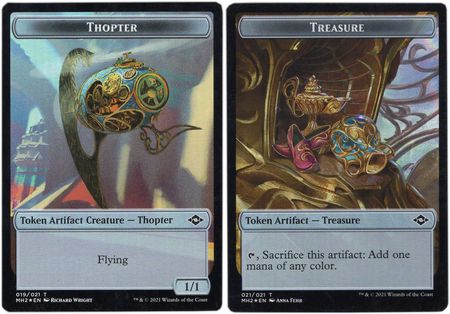 Thopter 019 021 Treasure 021 021 Foil MH2 Token Modern Horizons 2 Foil Singles Thopter 019 021 Treasure 021 021 Foil MH2 Token Modern Horizons 2 Foil Singles