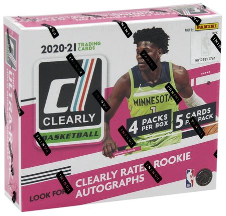 2020 21 Panini Clearly Donruss Basketball Hobby Box Panini 99200 Basketball Trading Card Sealed Product 2020 21 Panini Clearly Donruss Basketball Hobby Box Panini 99200 Basketball Trading Card Sealed Product