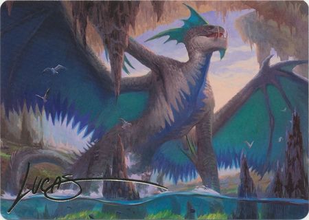 Murktide Regent 20 81 Modern Horizons 2 Art Series Gold Artist Signature Modern Horizons 2 Art Series Signed Singles Murktide Regent 20 81 Modern Horizons 2 Art Series Gold Artist Signature Modern Horizons 2 Art Series Signed Singles