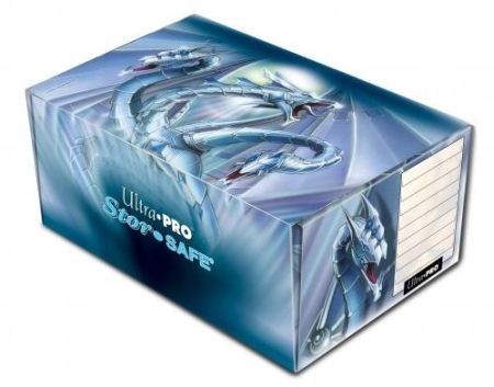 Ultra Pro Blue Diamond Dragon Card Storage Box UP82053 Deck Boxes Gaming Storage Ultra Pro Blue Diamond Dragon Card Storage Box UP82053 Deck Boxes Gaming Storage