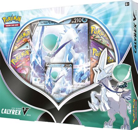 Ice Rider Calyrex V Box Pokemon Pokemon Sealed Product Ice Rider Calyrex V Box Pokemon Pokemon Sealed Product