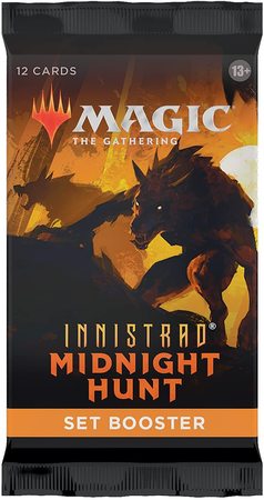 Innistrad Midnight Hunt Set Booster Pack MTG Innistrad Midnight Hunt Set Booster Pack MTG