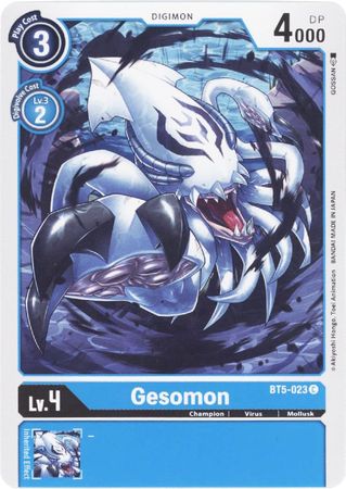 Gesomon BT5 023 Common BT05 Singles Gesomon BT5 023 Common BT05 Singles